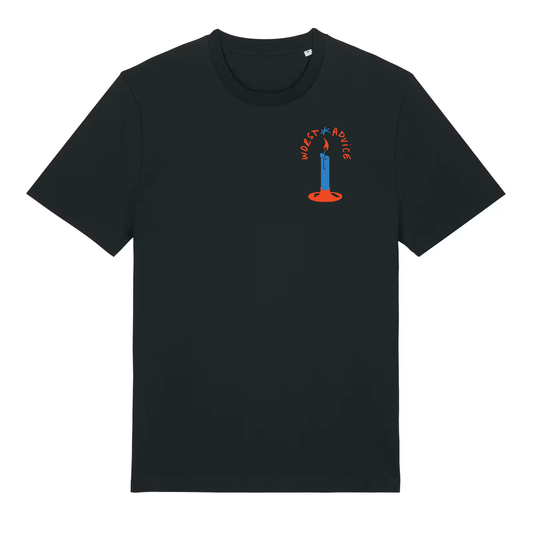 WORST ADVICE • Candle • T-Shirt