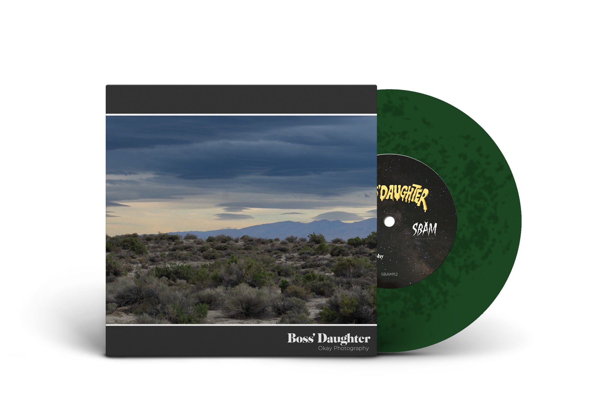 BOSS' DAUGHTER • Okay Photography • 7" (Green Vinyl)