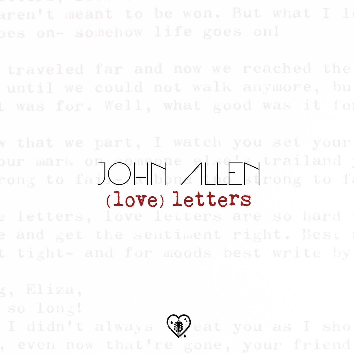 JOHN ALLEN • (Love) Letters • LP