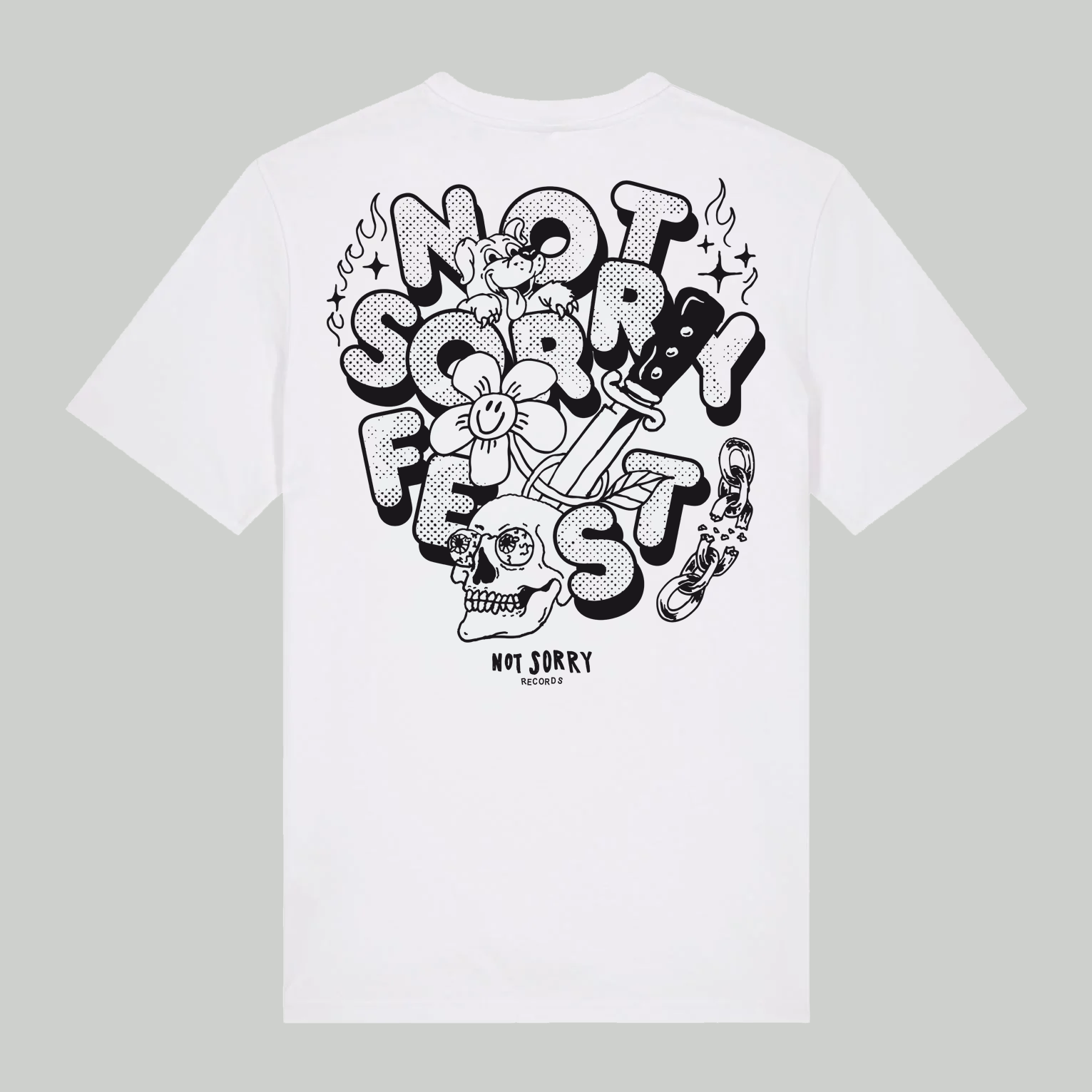 NOT SORRY • Fest 2025 • T-Shirt