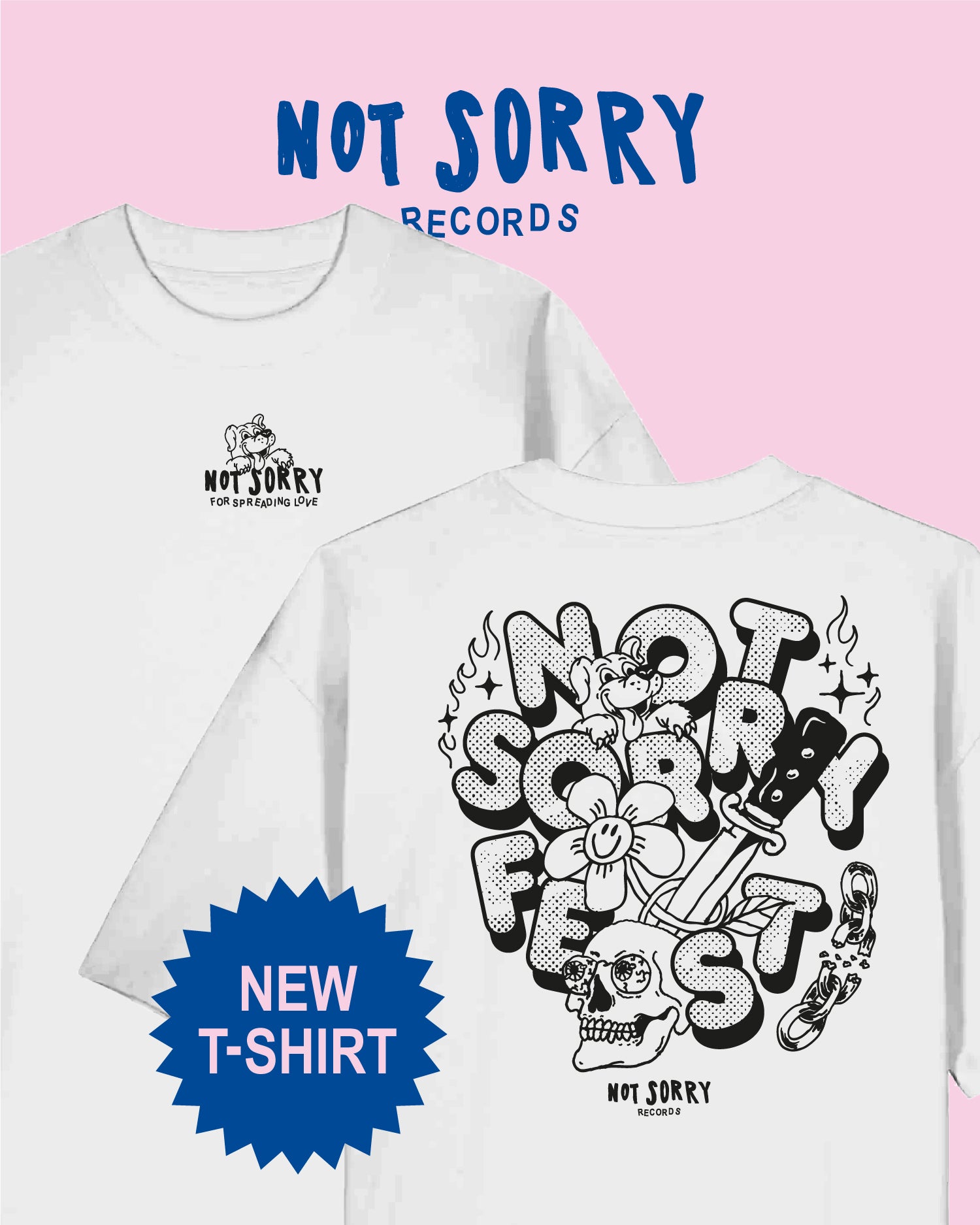 NOT SORRY • Fest 2025 • T-Shirt