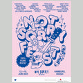 NOT SORRY • Fest 2025 • Poster